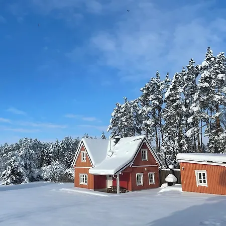 Faflik - Air Con And Own Sauna, Swedish House No 001 Dom wakacyjny Vlkov (Tabor)