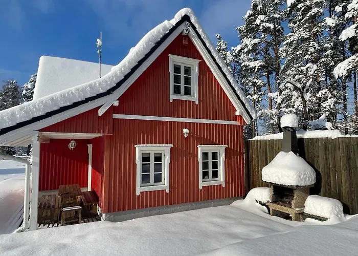 Nyaraló Faflik - Air Con And Own Sauna, Swedish House No 001