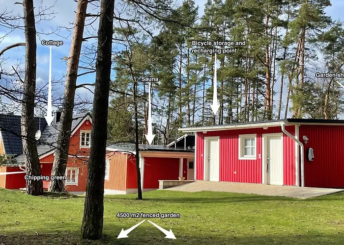 Nyaraló Faflik - Air Con And Own Sauna, Swedish House No 001 *