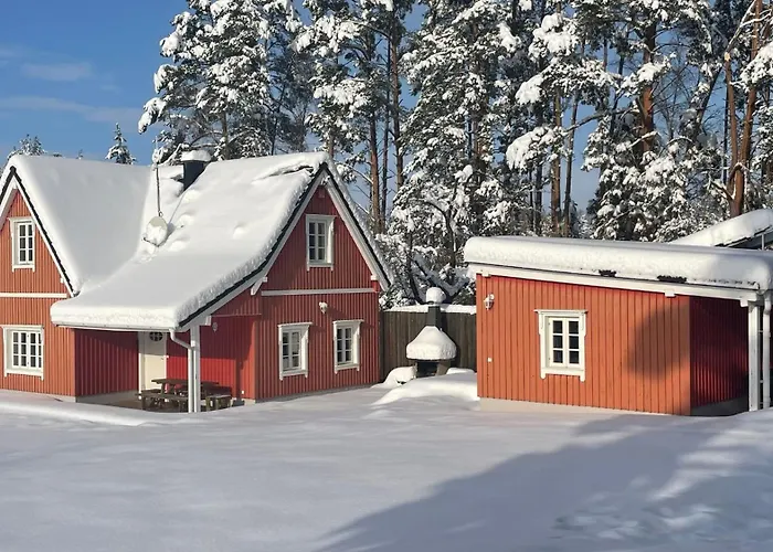 Nyaraló Faflik - Air Con And Own Sauna, Swedish House No 001